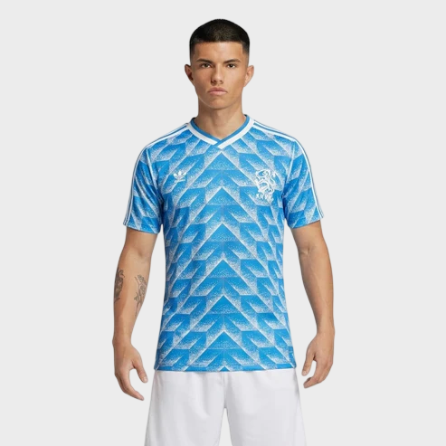 Camisa Holanda II 1988/89 Adidas - Azul - Retrô