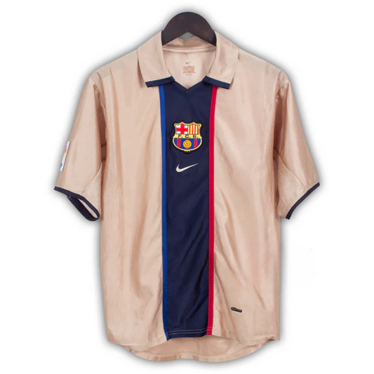 Camisa Barcelona II 2001/2002 Retrô - Nike