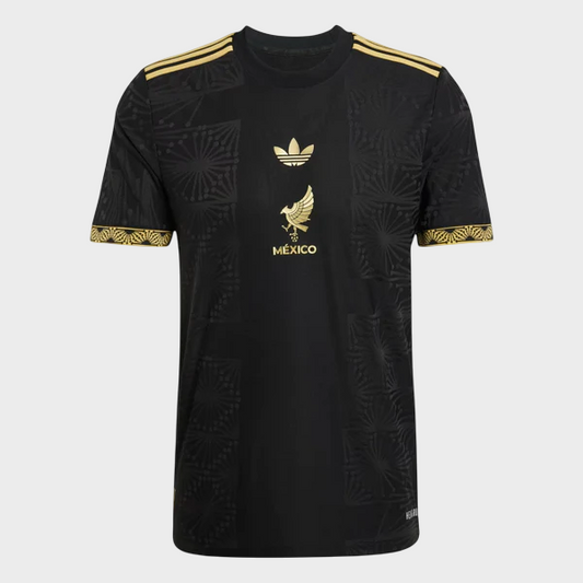 Camisa México de Oro 25/26 - Jogador - Preta e Dourada