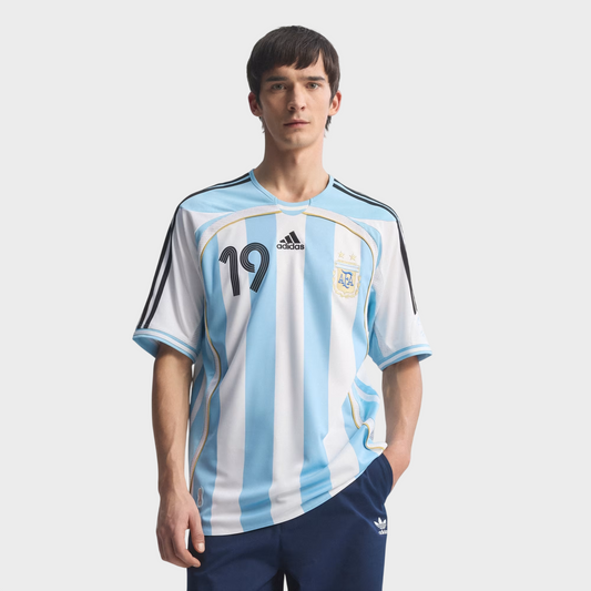 Camisa Argentina I 2006 Adidas - Retrô - MESSI 19
