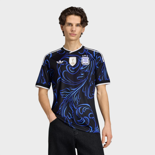 Camisa Argentina II 26/27 - Torcedor Adidas Masculina + Patch Campeão do Mundo