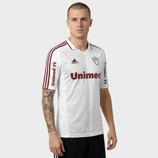 Camisa Fluminense Aniversário 120 - Retrô - Branca