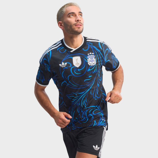 Camisa Argentina II 26/27 - Jogador Adidas Masculina + Patch Campeão do Mundo