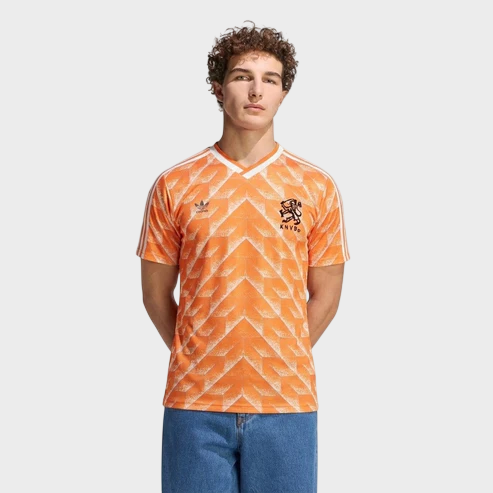 Camisa Holanda I 1988/89 Adidas - Laranja - Retrô